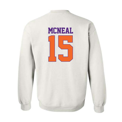 Clemson - NCAA Women's Soccer : Ella Mcneal - Classic Shersey Crewneck Sweatshirt-1