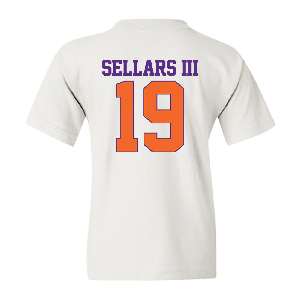 Clemson - NCAA Football : Gordon Sellars III - Classic Shersey Youth T-Shirt-1