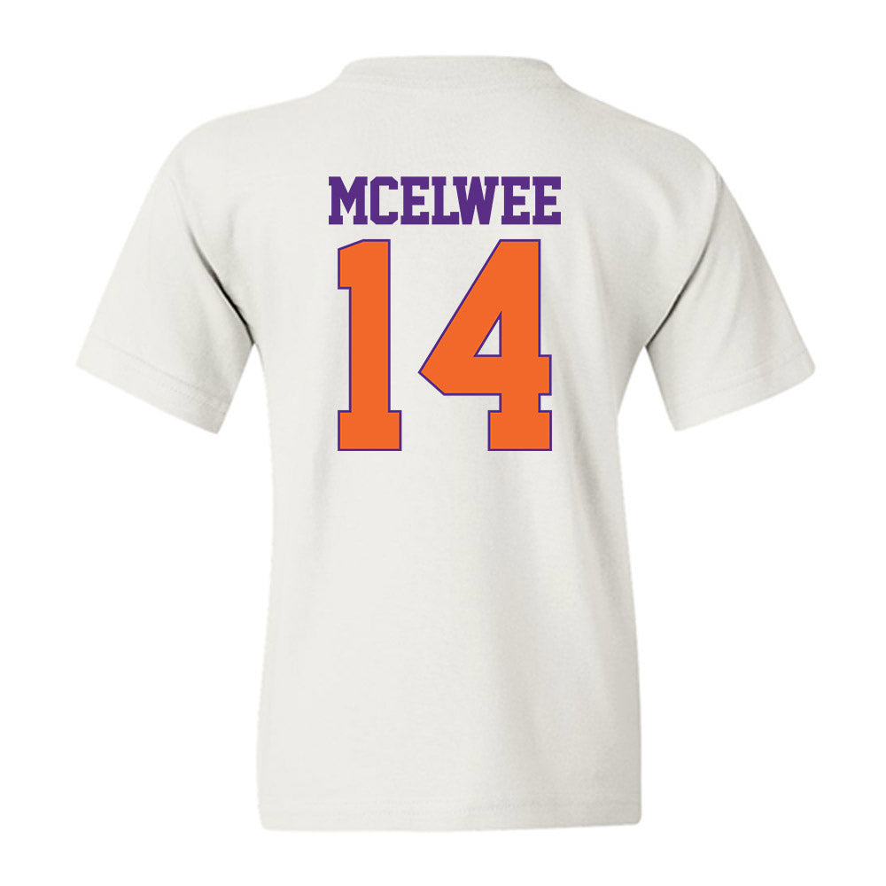 Clemson - NCAA Women's Lacrosse : Caitlin McElwee - Classic Shersey Youth T-Shirt-1