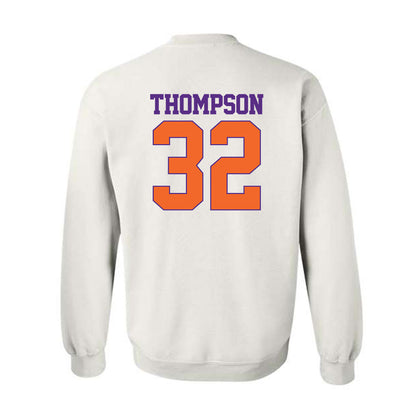Clemson - NCAA Women's Basketball : Raven Thompson - Classic Shersey Crewneck Sweatshirt-1