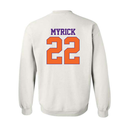 Clemson - NCAA Football : Corey Myrick - Classic Shersey Crewneck Sweatshirt-1