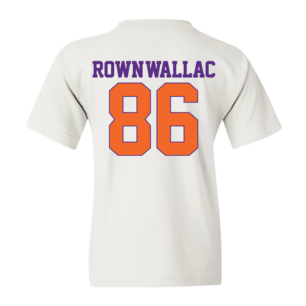 Clemson - NCAA Football : Jaylen Brown-Wallace - Classic Shersey Youth T-Shirt-1
