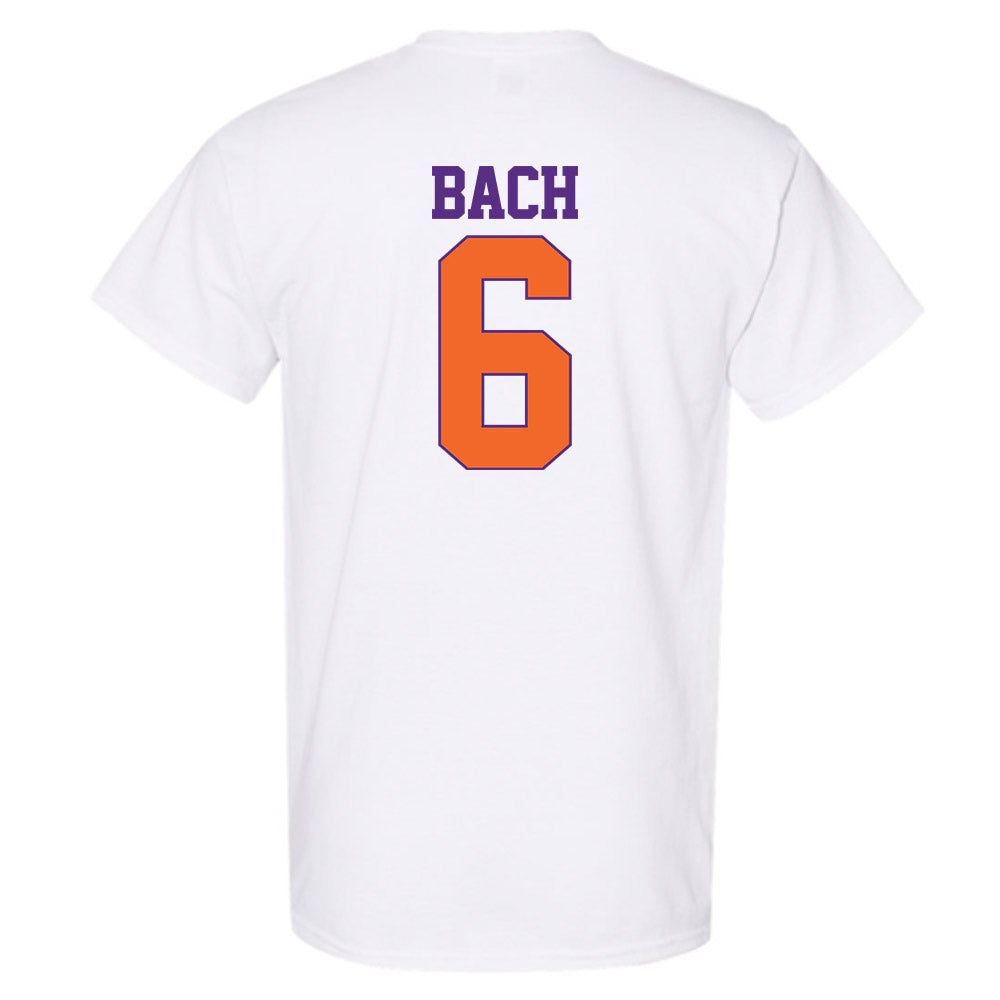 Clemson - NCAA Women's Soccer : Ella Bach - Classic Shersey T-Shirt-1