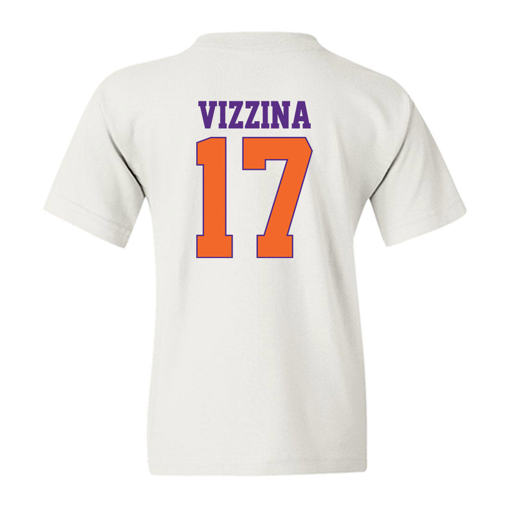 Clemson - NCAA Football : Christopher Vizzina - Classic Shersey Youth T-Shirt-1