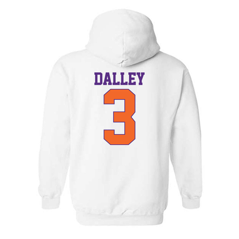 Clemson - NCAA Baseball : Ty Dalley - Classic Shersey Hooded Sweatshirt-1