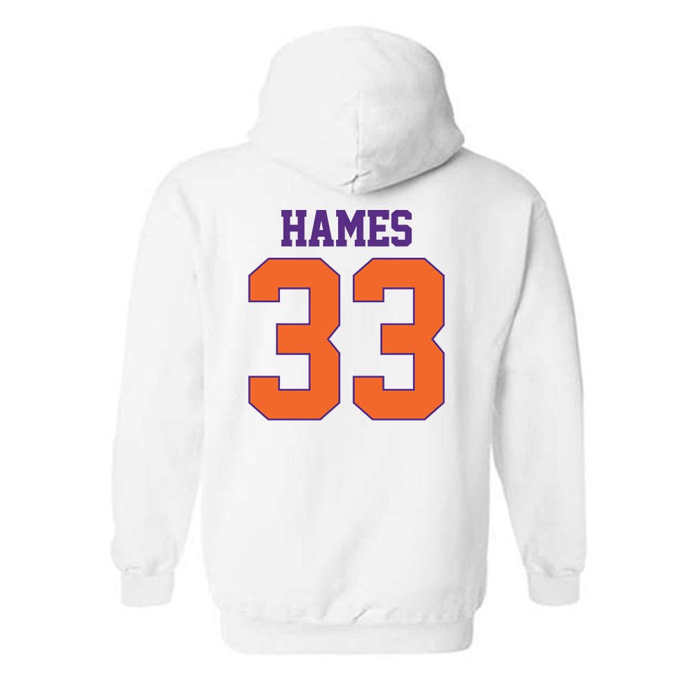 Clemson - NCAA Softball : Lexie Hames - Classic Shersey Hooded Sweatshirt-1