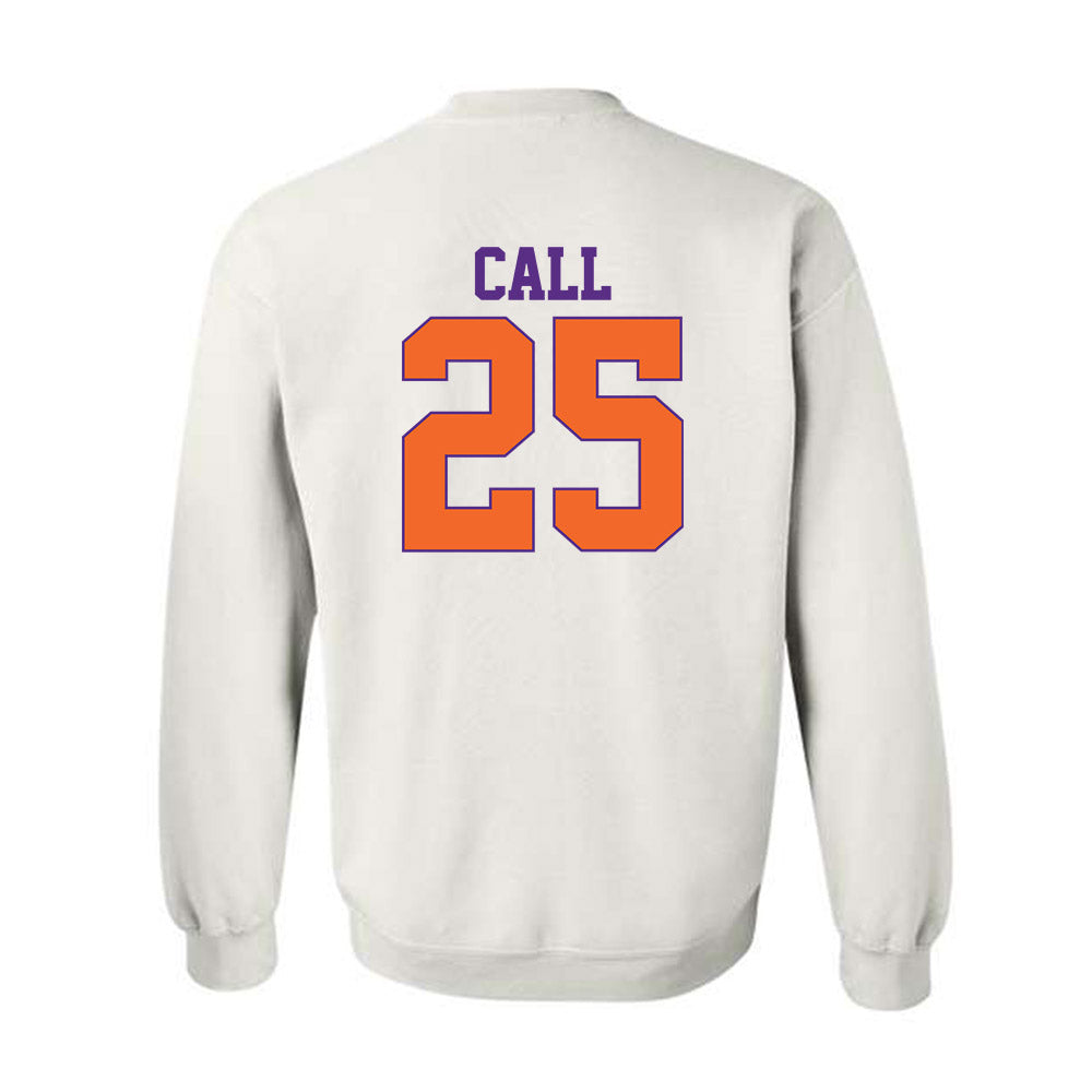Clemson - NCAA Softball : Abbi Call - Classic Shersey Crewneck Sweatshirt-1