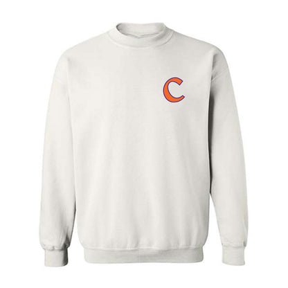 Clemson - NCAA Men's Basketball : Dylan Faulkner - Classic Shersey Crewneck Sweatshirt-0