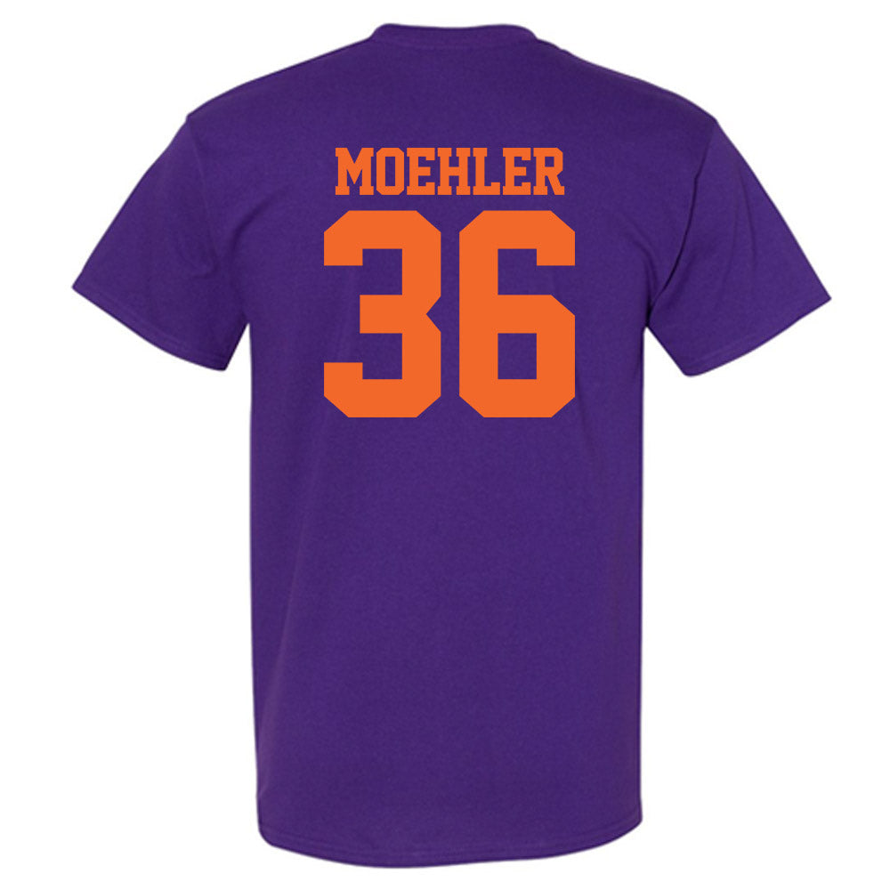 Clemson - NCAA Baseball : Dane Moehler - T-Shirt-1