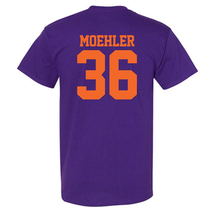Clemson - NCAA Baseball : Dane Moehler - T-Shirt-1