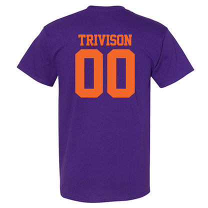 Clemson - NCAA Baseball : Ethan Trivison - T-Shirt-1