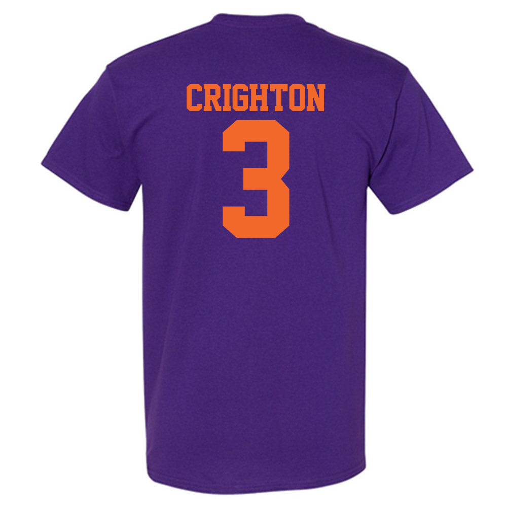 Clemson - NCAA Baseball : Jack Crighton - T-Shirt