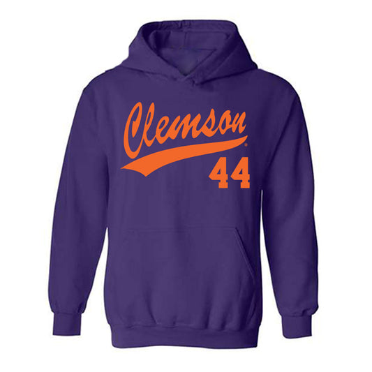 Clemson - NCAA Baseball : Dylan Harrison - Hooded Sweatshirt-0