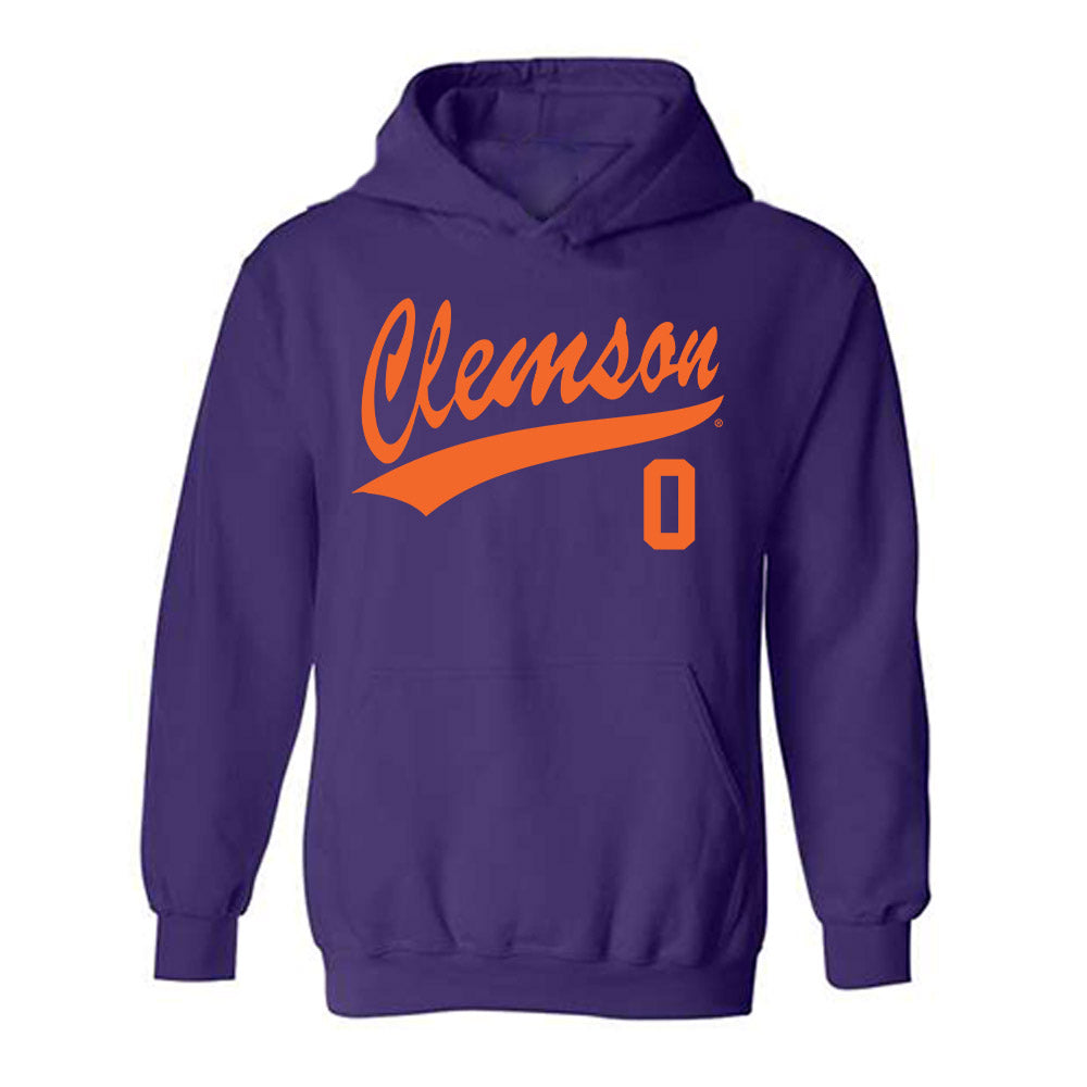 Clemson - NCAA Baseball : Drew Titsworth - Hooded Sweatshirt-0