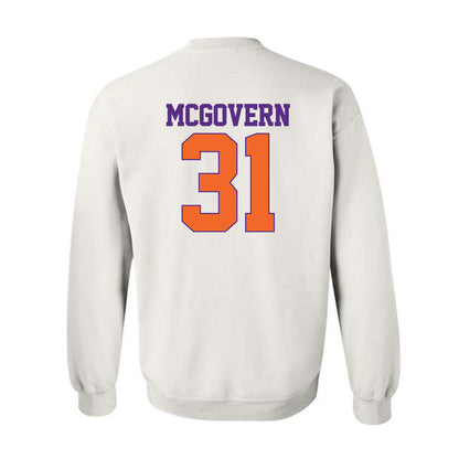 Clemson - NCAA Baseball : Jacob McGovern - Crewneck Sweatshirt-1