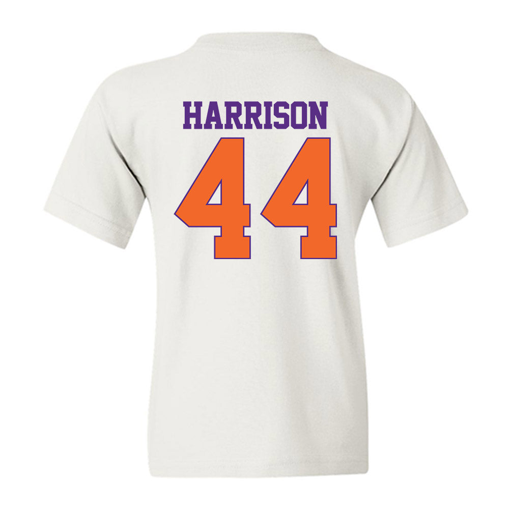 Clemson - NCAA Baseball : Dylan Harrison - Youth T-Shirt-1