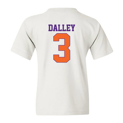 Clemson - NCAA Baseball : Ty Dalley - Youth T-Shirt-1