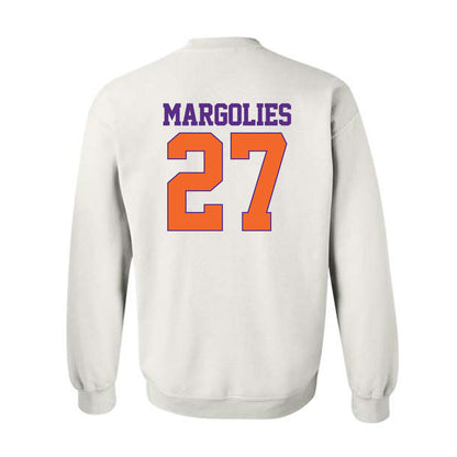 Clemson - NCAA Baseball : Dan Margolies - Crewneck Sweatshirt-1