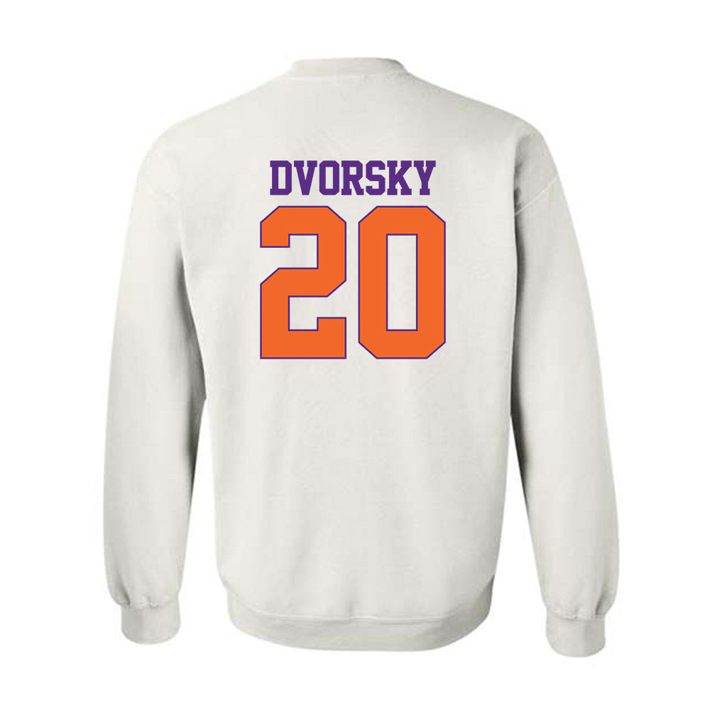 Clemson - NCAA Baseball : Nathan Dvorsky - Crewneck Sweatshirt-1