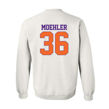 Clemson - NCAA Baseball : Dane Moehler - Crewneck Sweatshirt-1
