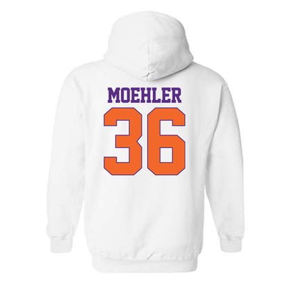 Clemson - NCAA Baseball : Dane Moehler - Hooded Sweatshirt-1