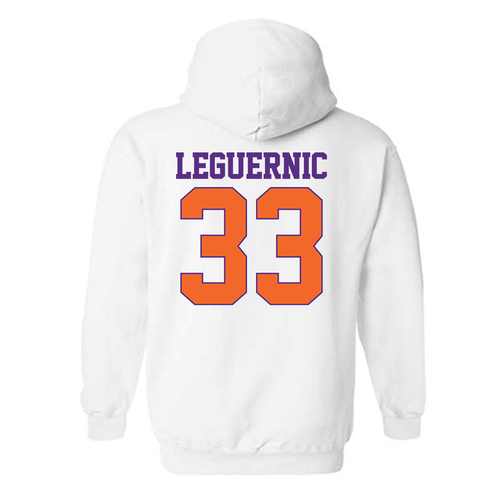 Clemson - NCAA Baseball : Justin LeGuernic - Hooded Sweatshirt-1