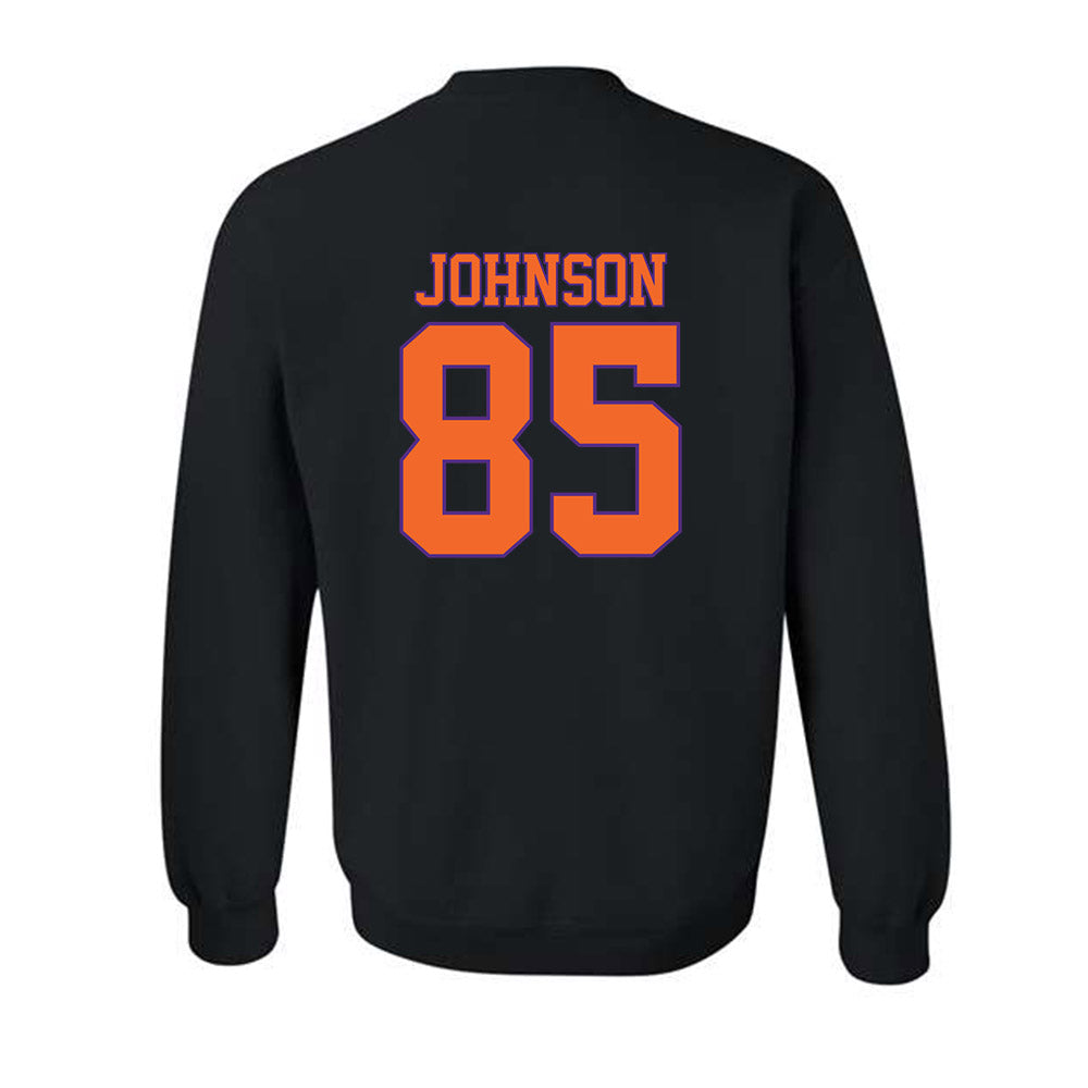 Clemson - NCAA Football : Charlie Johnson - Classic Shersey Crewneck Sweatshirt-1