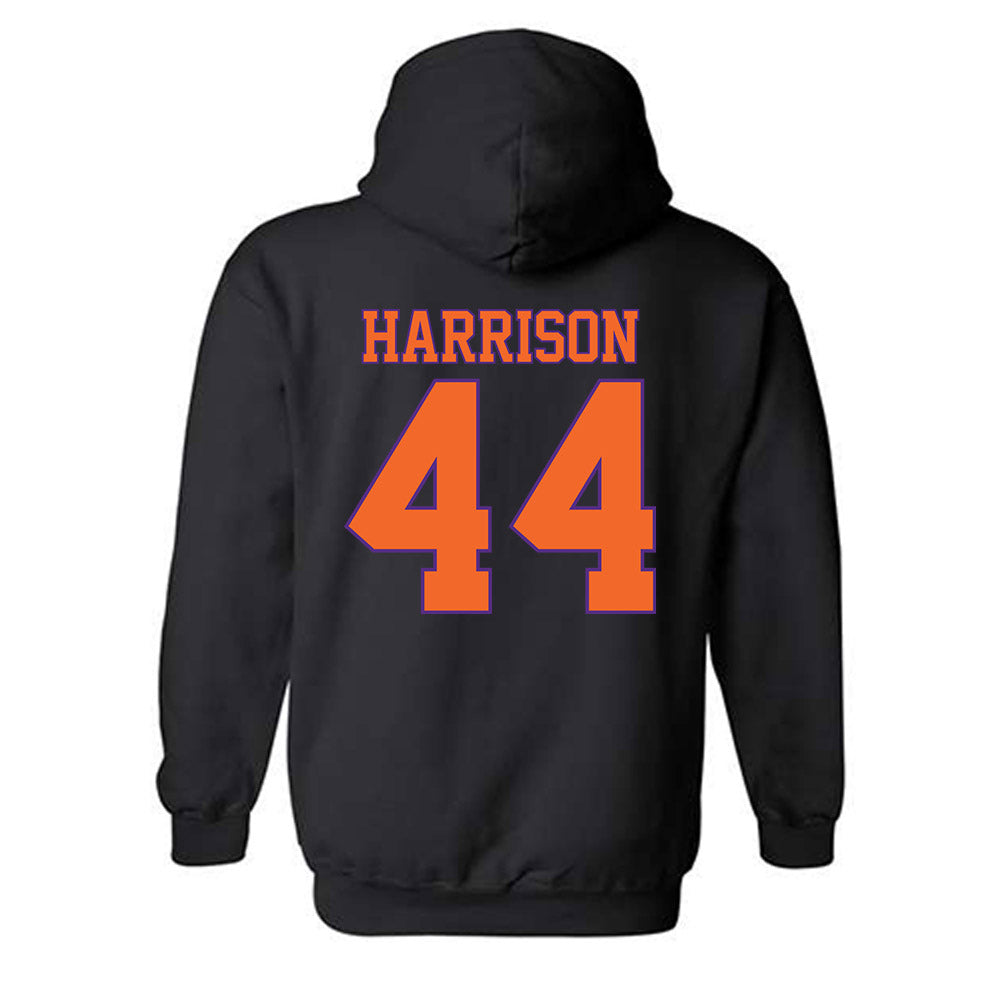 Clemson - NCAA Baseball : Dylan Harrison - Classic Shersey Hooded Sweatshirt-1