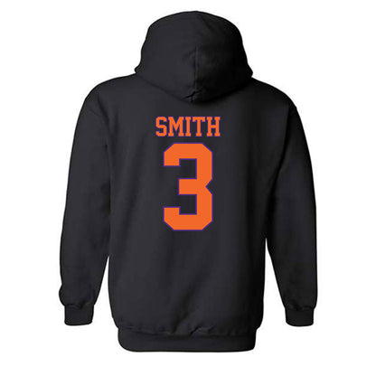 Clemson - NCAA Football : Tristan Smith - Classic Shersey Hooded Sweatshirt-1