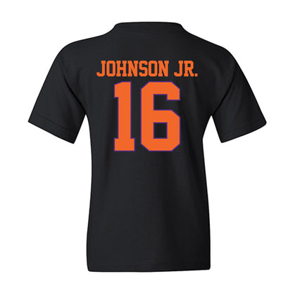 Clemson - NCAA Football : Chris Johnson Jr. - Classic Shersey Youth T-Shirt-1