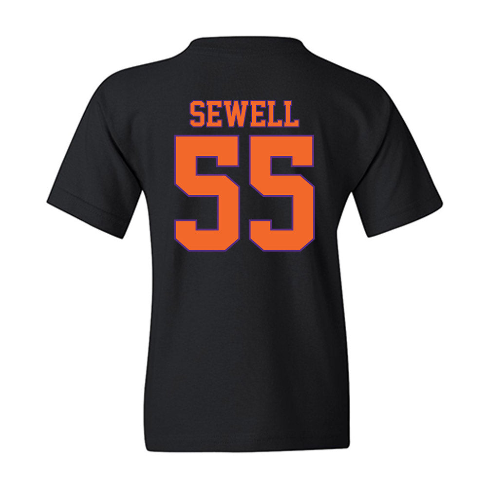 Clemson - NCAA Football : Harris Sewell - Classic Shersey Youth T-Shirt-1