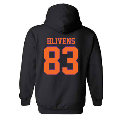 Clemson - NCAA Football : Cam Blivens - Classic Shersey Hooded Sweatshirt-1