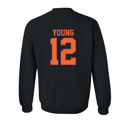 Clemson - NCAA Football : Shavar Young - Classic Shersey Crewneck Sweatshirt-1