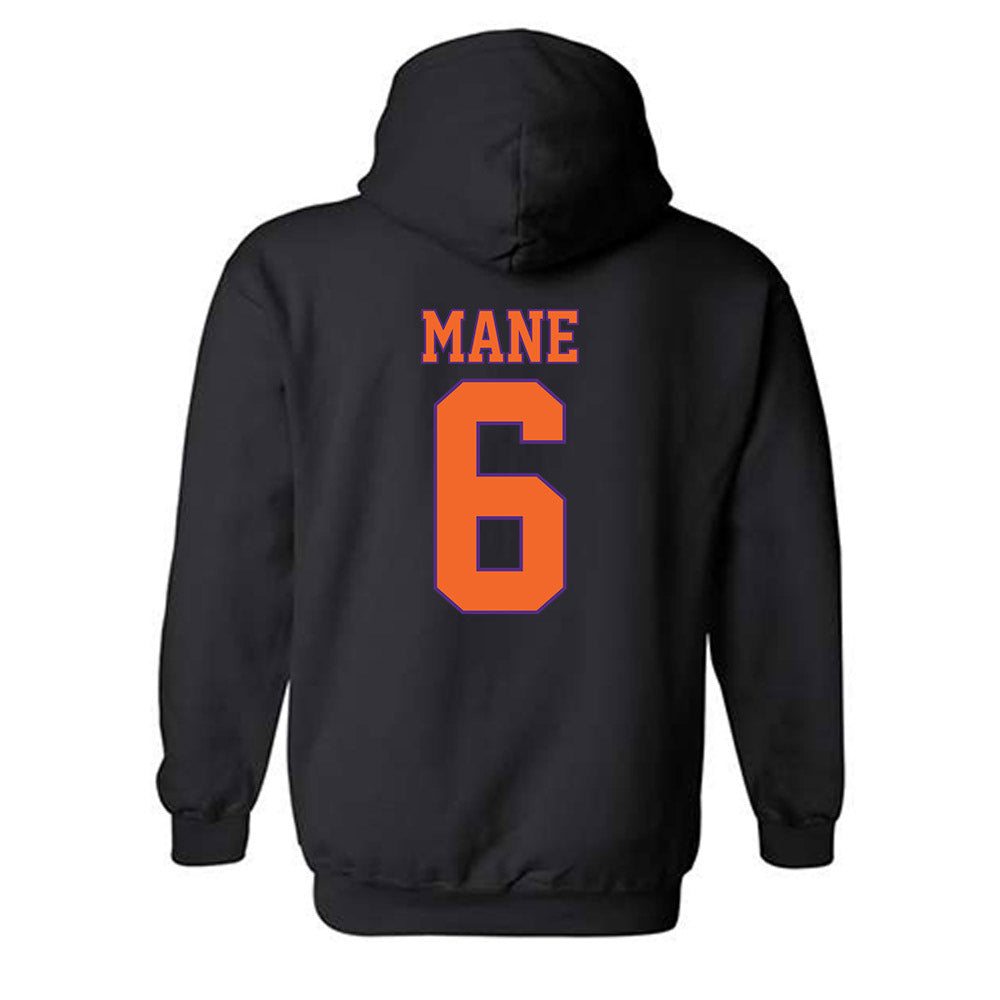 Clemson - NCAA Men's Soccer : Abdou Mane - Classic Shersey Hooded Sweatshirt-1