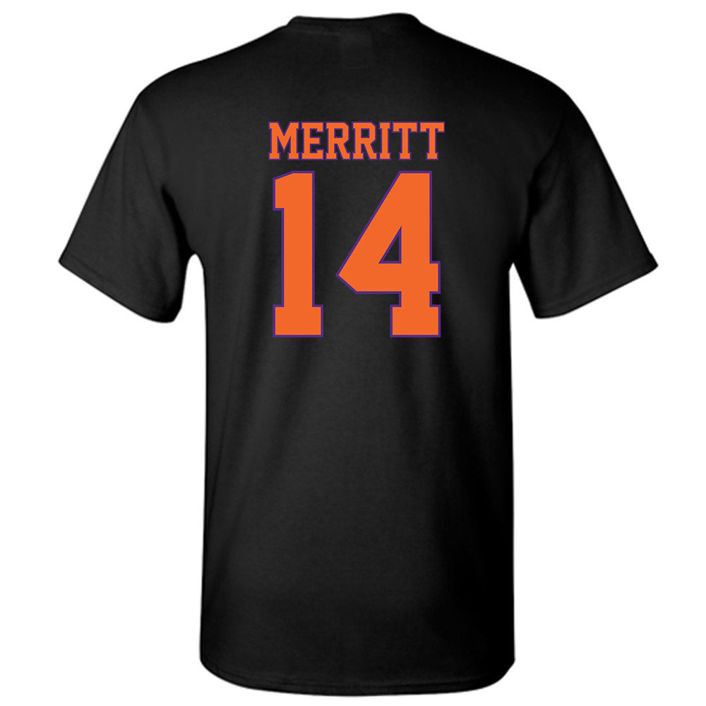 Clemson - NCAA Football : London Merritt - Classic Shersey T-Shirt-1