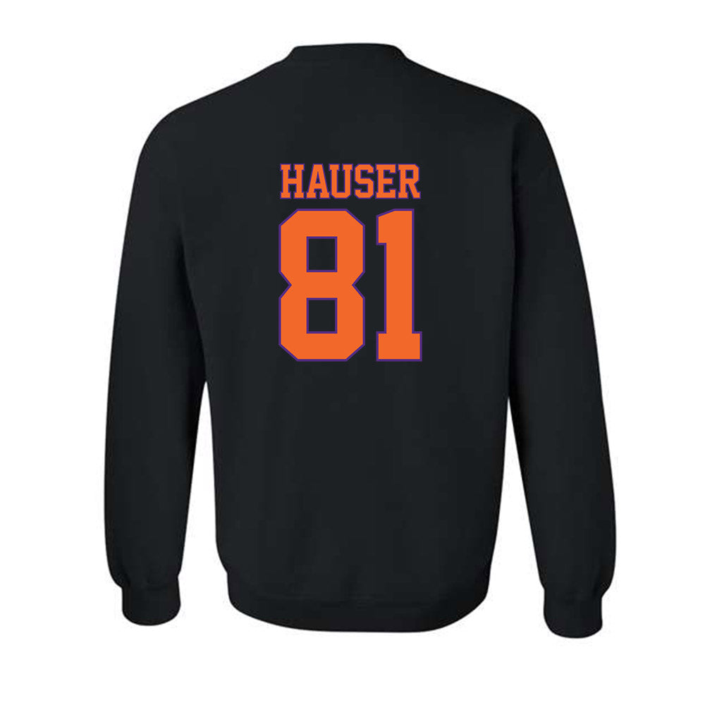 Clemson - NCAA Football : Nolan Hauser - Classic Shersey Crewneck Sweatshirt-1
