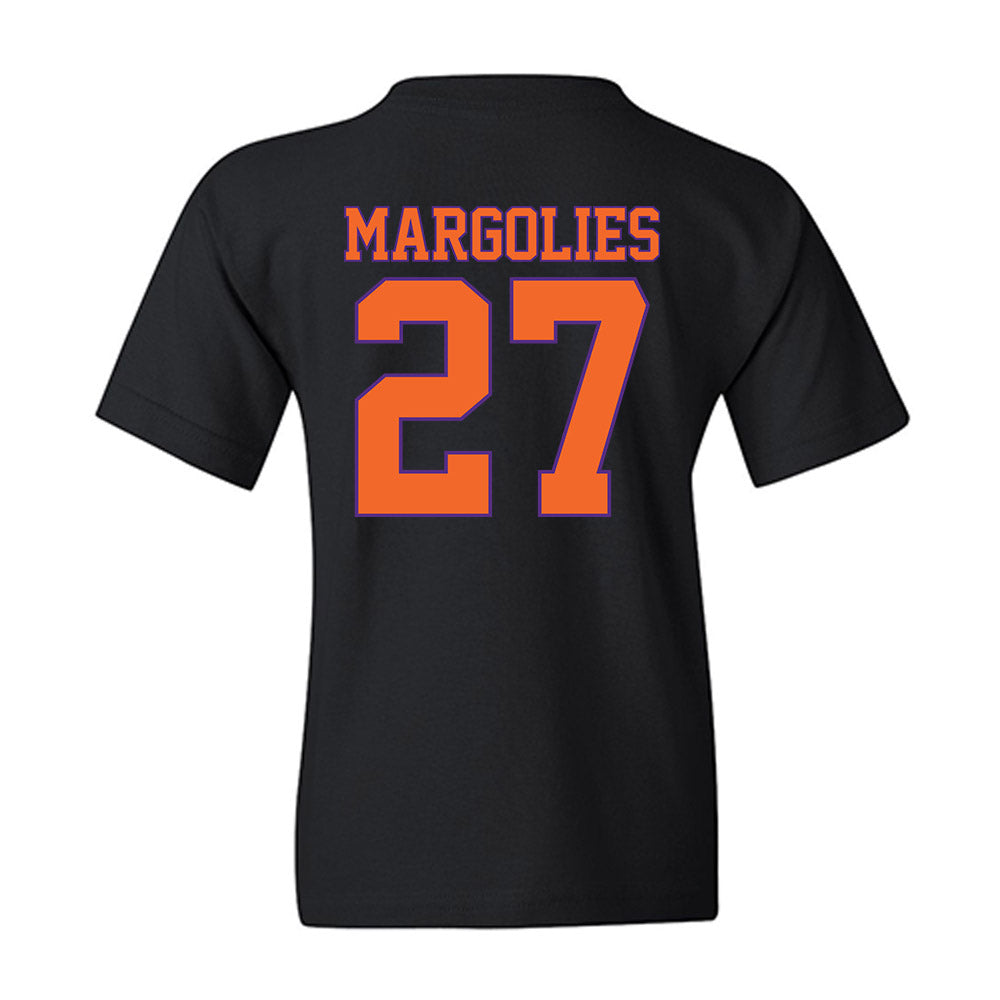 Clemson - NCAA Baseball : Dan Margolies - Classic Shersey Youth T-Shirt-1