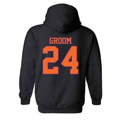 Clemson - NCAA Women's Volleyball : Anika Groom - Classic Shersey Hooded Sweatshirt-1