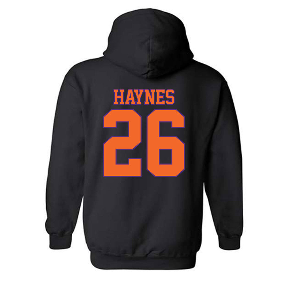 Clemson - NCAA Football : Jay Haynes - Classic Shersey Hooded Sweatshirt-1