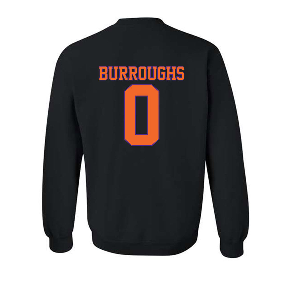Clemson - NCAA Football : Naeem Burroughs - Classic Shersey Crewneck Sweatshirt-1
