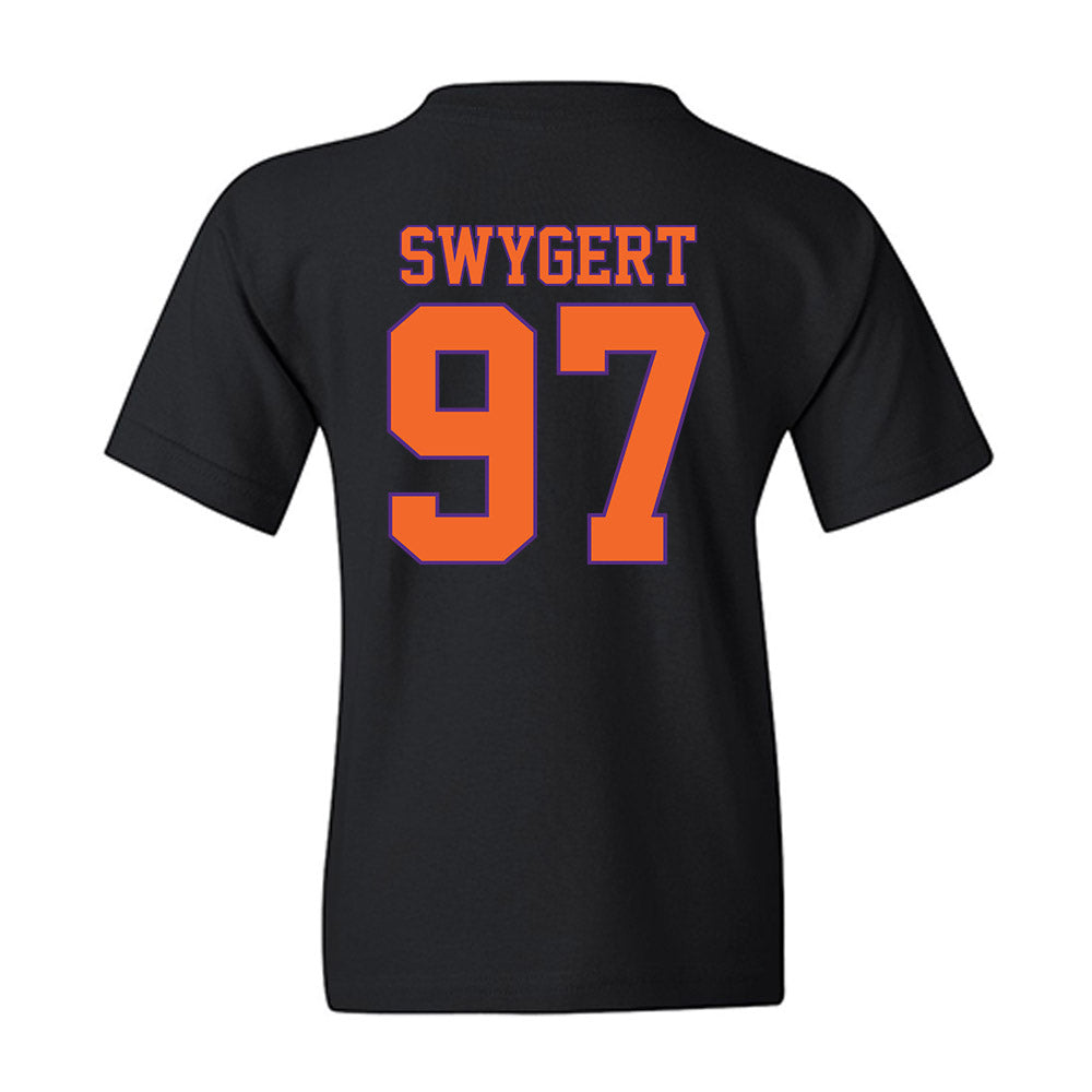 Clemson - NCAA Football : Patrick Swygert - Classic Shersey Youth T-Shirt-1