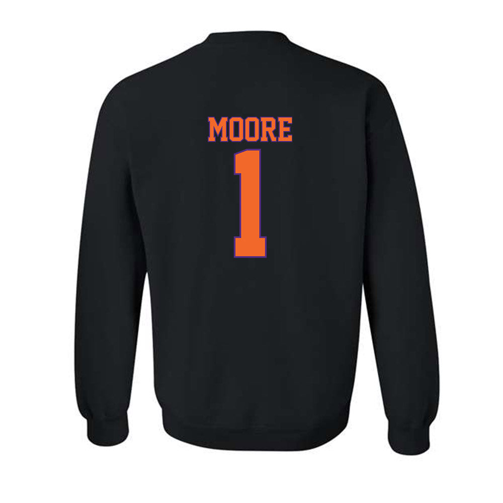 Clemson - NCAA Football : T.J. Moore - Classic Shersey Crewneck Sweatshirt-1