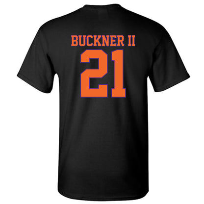 Clemson - NCAA Men's Basketball : Ace Buckner II - Classic Shersey T-Shirt-1