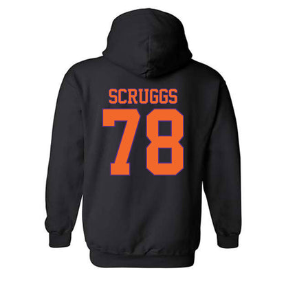 Clemson - NCAA Football : Carter Scruggs - Classic Shersey Hooded Sweatshirt-1