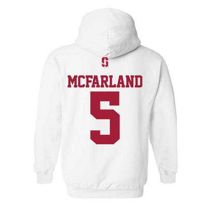 Stanford - NCAA Men's Water Polo : Chase Mcfarland - Classic Shersey Hooded Sweatshirt-1