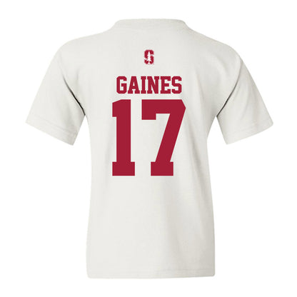 Stanford - NCAA Football : Omari Gaines - Classic Shersey Youth T-Shirt-1