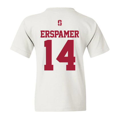 Stanford - NCAA Baseball : Mike Erspamer - Classic Shersey Youth T-Shirt-1