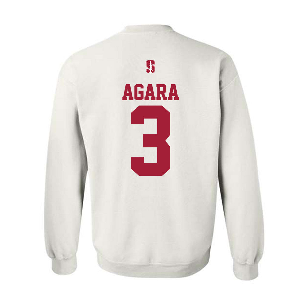 Stanford - NCAA Women's Basketball : Nunu Agara - Classic Shersey Crewneck Sweatshirt-1