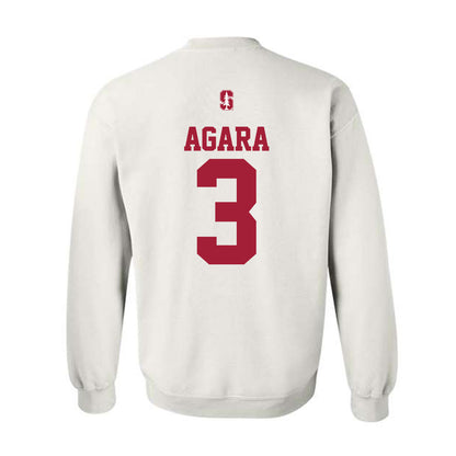 Stanford - NCAA Women's Basketball : Nunu Agara - Classic Shersey Crewneck Sweatshirt-1