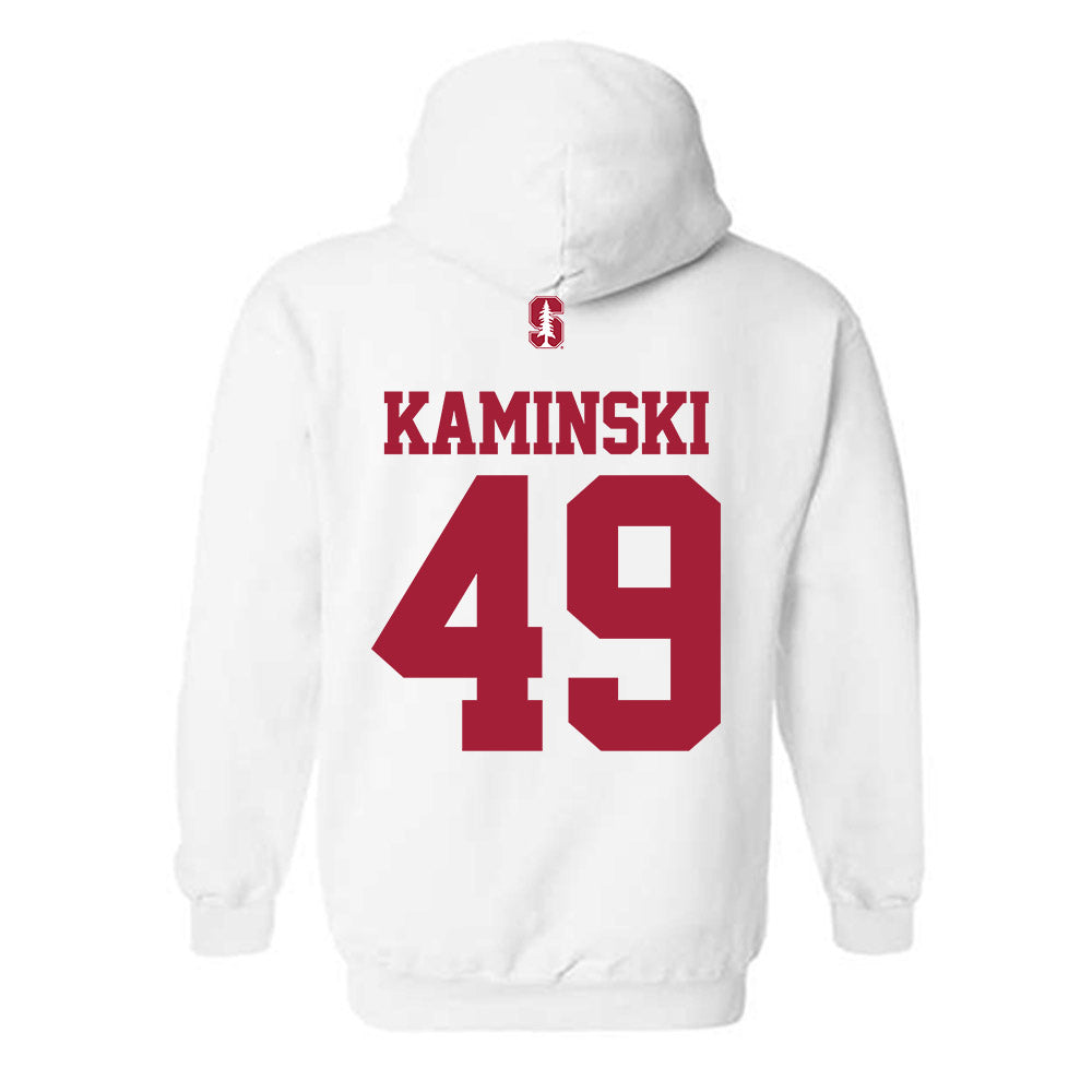 Stanford - NCAA Football : Gabe Kaminski - Classic Shersey Hooded Sweatshirt-1